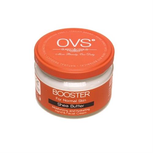 کرم آبرسان کره شی مناسب پوست نرمال او وی اس Shea Butter Booster Moisturizing And Hydrating Cream OVS